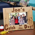Catch of the Day Wood Picture Frame